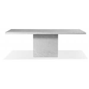 Pegani matbord vit marmor - 215x110 cm