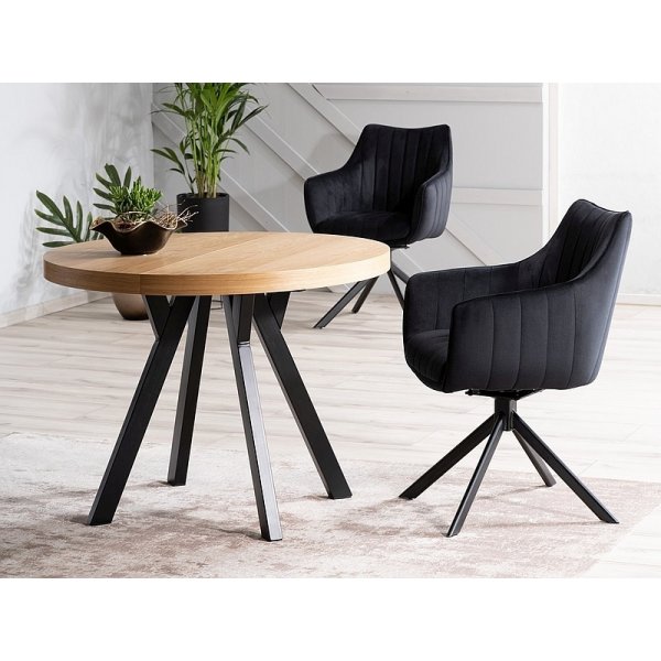 Chaise Casper - Noir