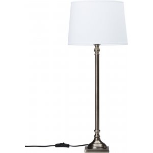 Margot bordslampa - Antiksilver - 63 cm