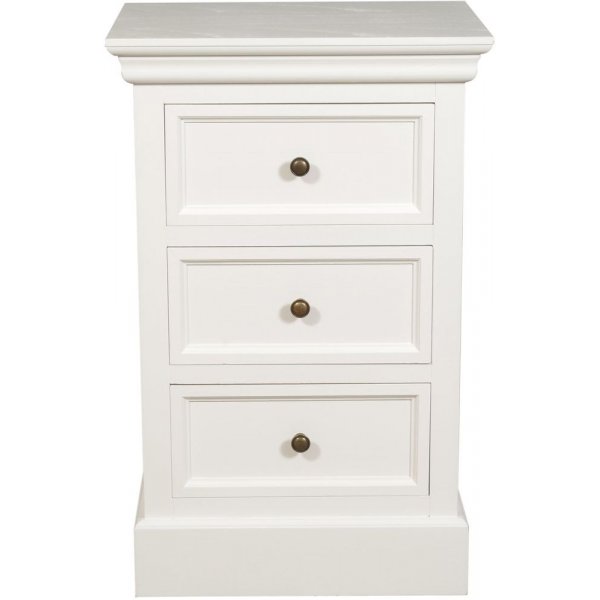 Nachtkastje antiek wit - Bristol Nachtkastje antiek wit - Bristol