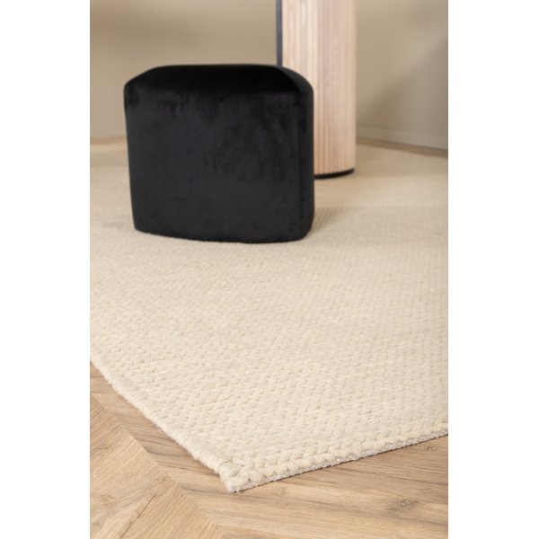 Hilding wollen vloerkleed - Crème wit Hilding wollen vloerkleed - Crème wit