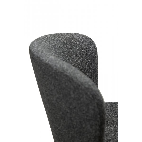 Glam barstol - Pebble grey boucle/svart Glam barstol - Pebble grey boucle/svart