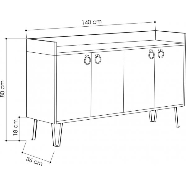 Dea skänk - Mocka Dea skänk - Mocka