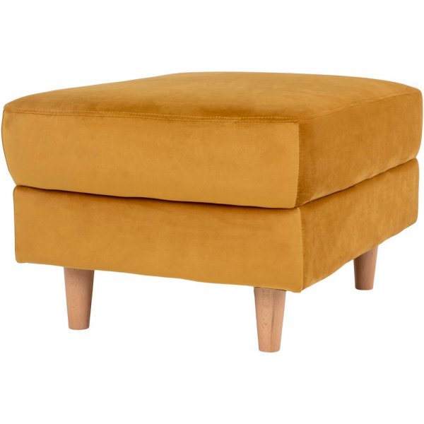 Bologna Sittpuff - Gul/bok Bologna Sittpuff - Gul/bok