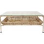 Galice soffbord rotting 100 x 55 cm - Natur/metall