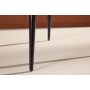 Night matstol - Beige sammet/svart