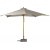 Naxos parasoll 300 x 300 cm - Natur/Vit