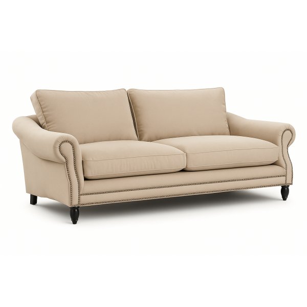 Soffa Memo 3-sits - Ljus mullvad