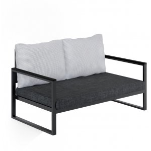 Montreal 2-sits soffa - Antracit + Mbelvrdskit fr textilier