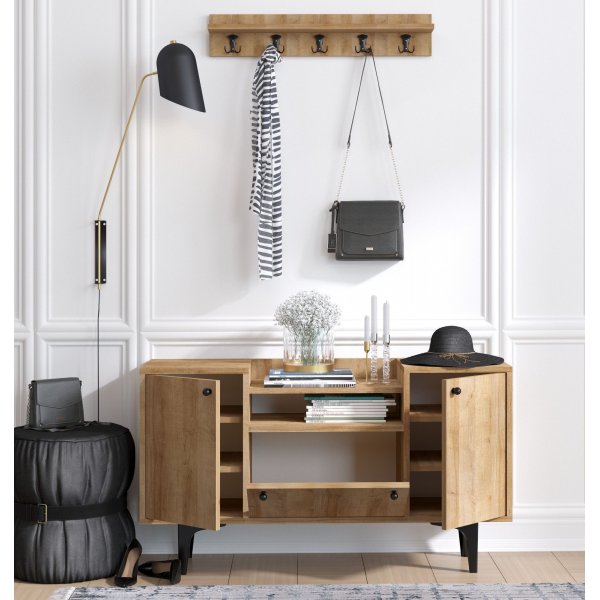 Grady skoskåp - Ek Grady skoskåp - Ek