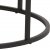 Spiro soffbord 50/80 cm - Ek/svart