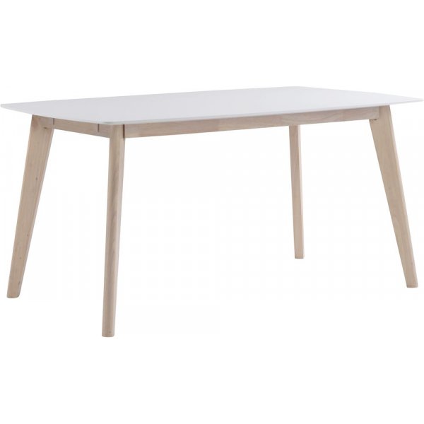Catherine matbord 150 cm - Vit/whitewash