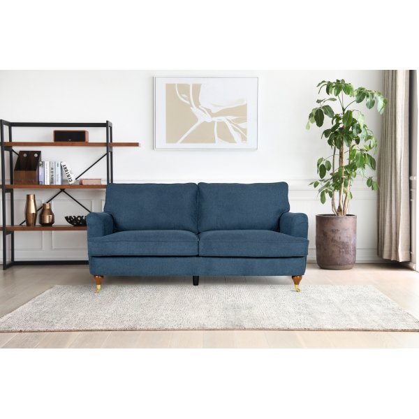 Bank 2-zits donkerblauw - Howard Bank 2-zits donkerblauw - Howard