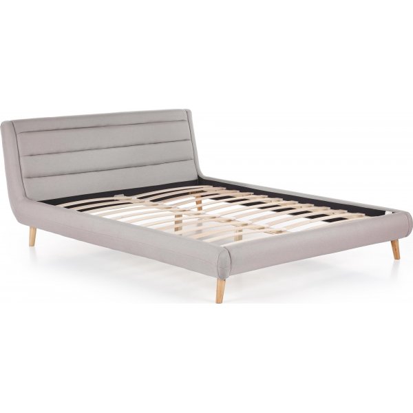 Bernard 140x200 cm bedframe in grijze stof