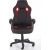 Chaise de bureau / chaise de jeu F1 - Noir/rouge