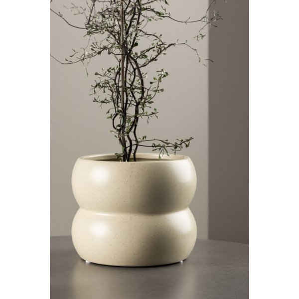 Dapne kruka - Beige/Svart Dapne kruka - Beige/Svart