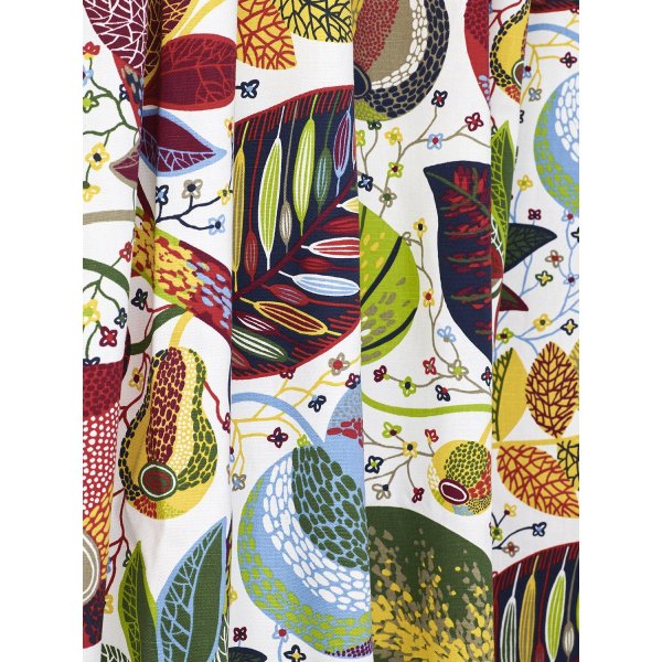 Rideau A&E lot de 2 2 x 145 x 250 cm - Rouge