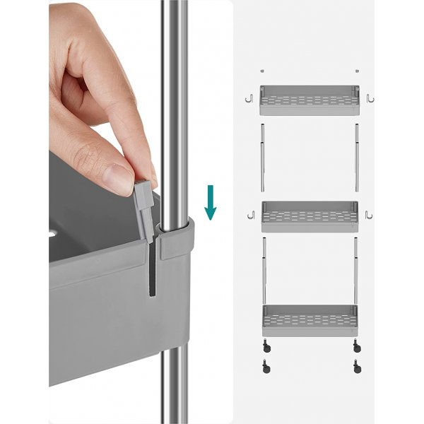 Étagère de cuisine Criollo 60 cm - Gris Étagère de cuisine Criollo 60 cm - Gris