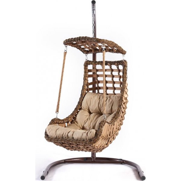 Alcazar hngstol - Brun + Flckborttagare fr mbler