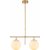 Rosy taklampa 10765 - Guld/vit