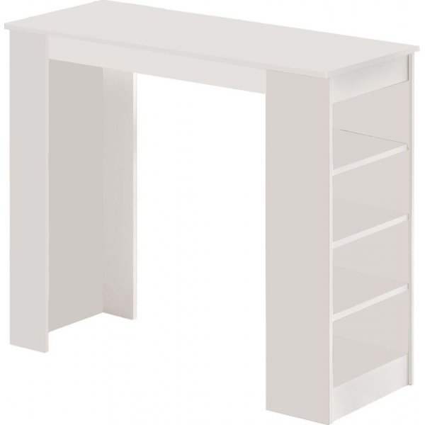 Table de bar Style 120 x 51,6 cm - Blanc Table de bar Style 120 x 51,6 cm - Blanc