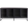 Linz sideboard - Svart + Textilskydd fr mbler