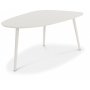 Beat droppformat soffbord 120 cm - Vit