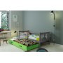 Carino juniorsng med extrabdd 80 x 190 cm - Valfri frg