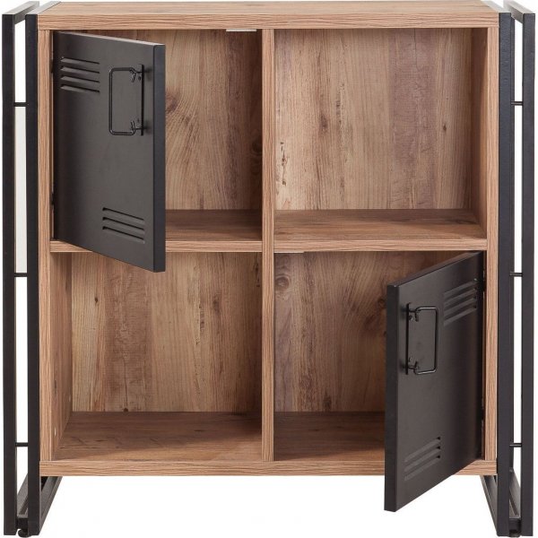 Bibliothèque Cosmo Soft - Pin/noir Bibliothèque Cosmo Soft - Pin/noir