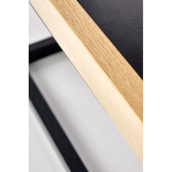 Table basse Vespa 53 x 53 cm - Beige/noir Table basse Vespa 53 x 53 cm - Beige/noir