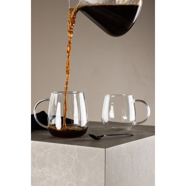 Shine kaffekoppar 50 cl - Klar Shine kaffekoppar 50 cl - Klar