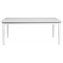 Wittskr matbord 180 cm - Vit