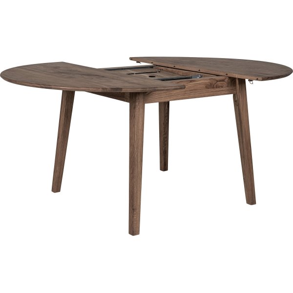 Table  manger Metz 118-158 x 118 cm - Chne fum