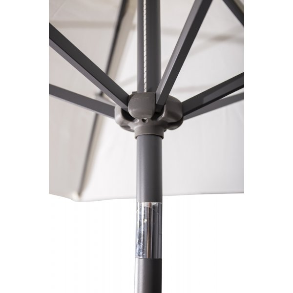 Leeds parasoll Ø300 cm - Vit Leeds parasoll Ø300 cm - Vit