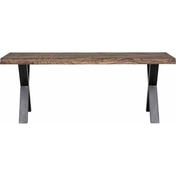 Toulon sittbänk - Rökt ek Toulon sittbänk - Rökt ek