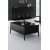 Table basse Lord 90 x 60 cm - Noir