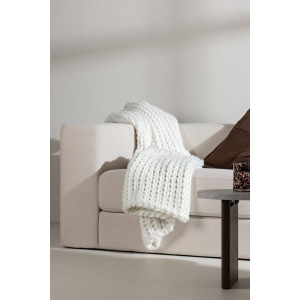 Couverture Kate 130x170 cm - Blanc Couverture Kate 130x170 cm - Blanc