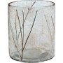 Saga ljuslykta 3-pack, 10 x 12 cm/8 x 10 cm/7 x 8 cm - Glas