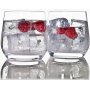 Sontell wiskeyglas i kristall - 6 st