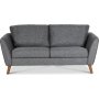Country 2-sits soffa - Gr (tyg)