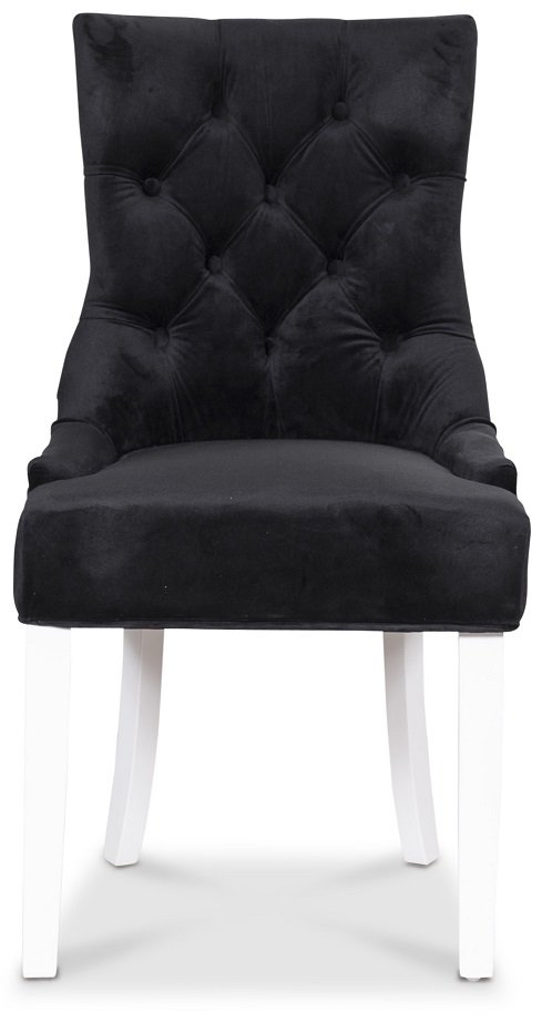 Tuva Decotique stol (Rygghandtag) Svart sammet Tuva Decotique stol (Rygghandtag) Svart sammet