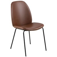 Kingston matstol - Brun vintage (PU) Kingston matstol - Brun vintage (PU)