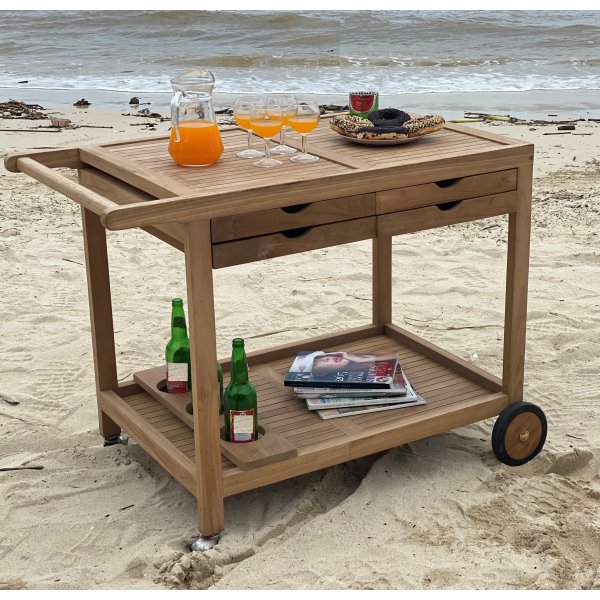Saltö serveringsvagn Nobiles 101,5 c 58 cm - Teak Saltö serveringsvagn Nobiles 101,5 c 58 cm - Teak
