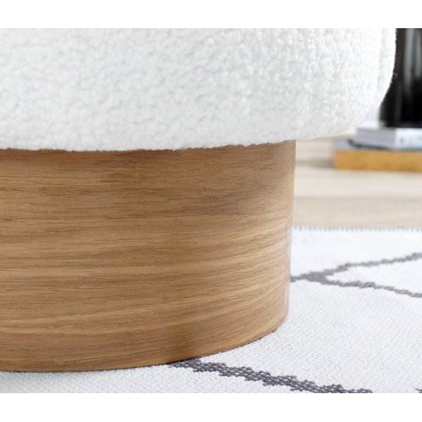 Pouf Monre - Blanc Pouf Monre - Blanc