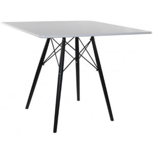 Matbord 90x90 cm /svart + Möbelvårdskit för textilier - Övriga matbord