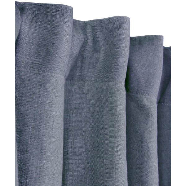 Rideau Julie lot de 2 2 x 145 x 280 cm - Bleu gris Rideau Julie lot de 2 2 x 145 x 280 cm - Bleu gris