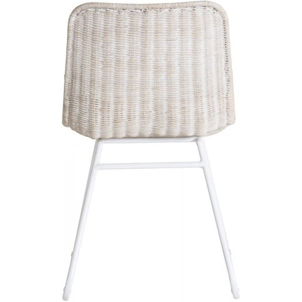 Regald matstol - Vit/vitpigmenterad Rotting Regald matstol - Vit/vitpigmenterad Rotting