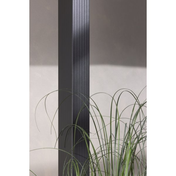 Pergola Lazio 248 x 295 x 295 cm - Grise Pergola Lazio 248 x 295 x 295 cm - Grise