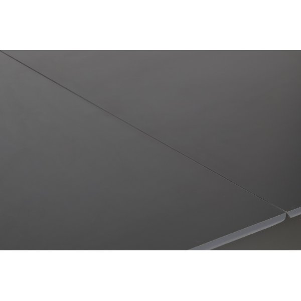 Table à manger Sigma 130-166 x 80 cm - Anthracite/blanc Table à manger Sigma 130-166 x 80 cm - Anthracite/blanc