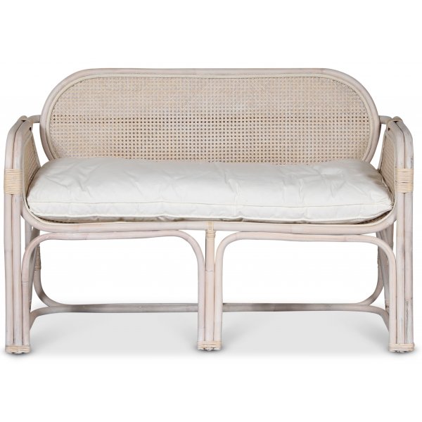 Glory Webbing 2-sits soffa i rotting - Whitewash Glory Webbing 2-sits soffa i rotting - Whitewash